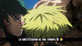 Maki Ultrapapea a Naoya de una sola trompa (Lo anestesiaron de una xd)