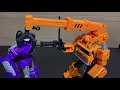 Shockwave vs Grapple - Transformers stop motion