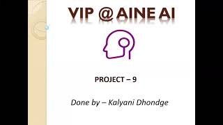 Virtual Internship Program by VIPatAINEAI¶ Project 9.Image Classification using Deep Learning