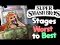 Ranking Every Stage in Super Smash Bros