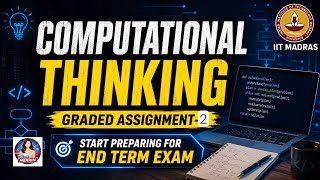 Computational Thinking| week 2 graded assignment-2 | IIT Madras BS in DS