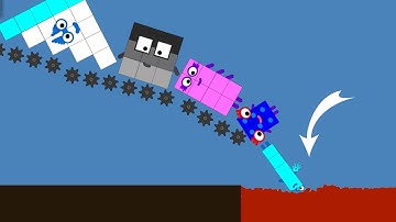 Numberblocks vs Lava 2