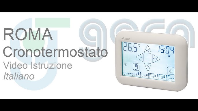 CRONOTERMOSTATO GSM GECAPP DIGIT.TOUCH ANTRACITE