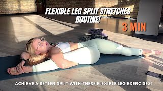 GET FLEXIBLE FEET WITH THIS SPLIT STRETCH EXERCISE!