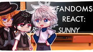 ★ ꔛ  ꒰ FANDOMS REACT [SEASON 2] ⋮ SUNNY ╰╮[4/6] ♡ ੭