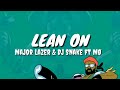 Lean On; Major Lazer &amp; DJ Snake Ft MØ [Letra Español]