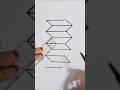 In this video tutorial, I will show you how to draw a 3D optical illusion