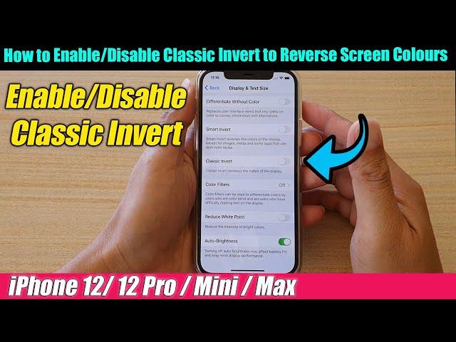 How To Invert Screen Color On Iphone X - Fliptroniks.com 