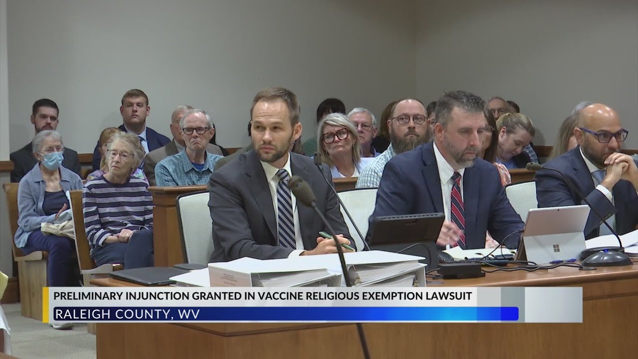 Preliminary injunction granted in Raleigh County religious exemption lawsuit