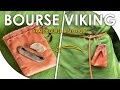 Équipement - La fabrication d'une bourse viking en cuir