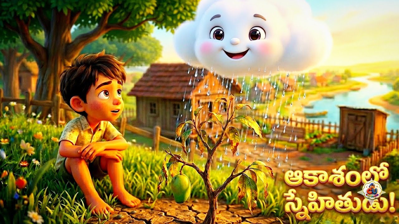 36. బాలుడు - చిట్టి మేఘం కథ!! బాధలో వున్న పిల్లాడికి మేఘం ఎలా సహాయం చేసింది???