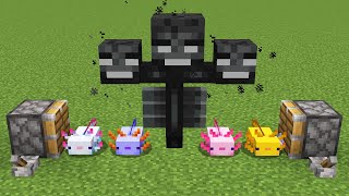 wither + axolotl = ???