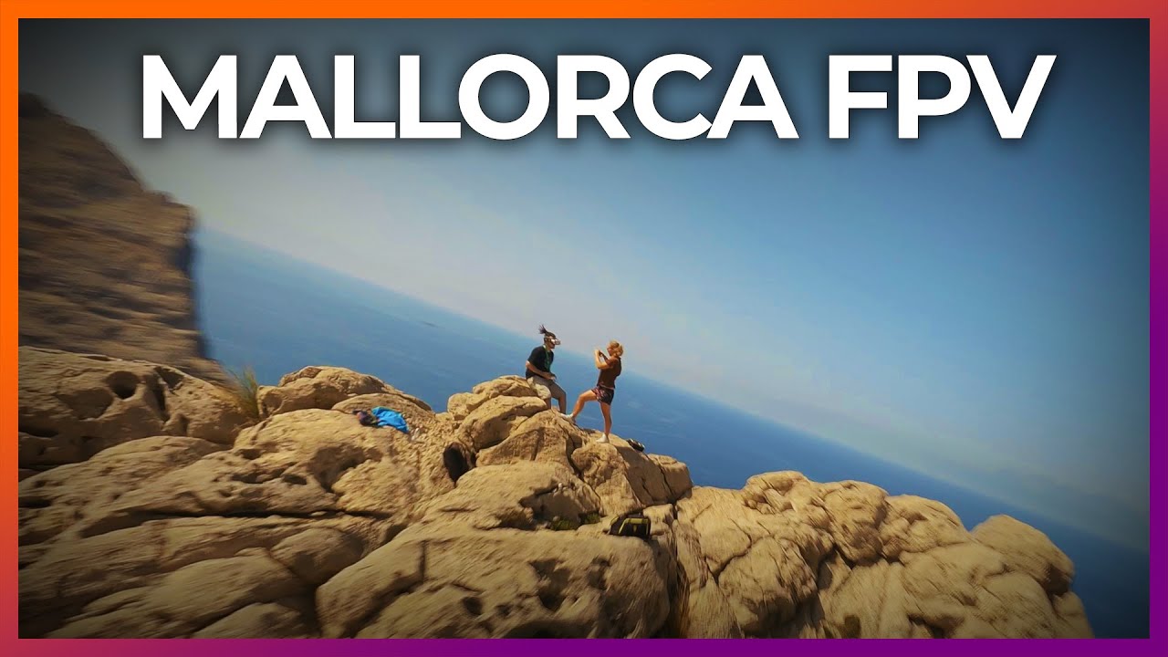 Visit Mallorca - Mountain surfing with my FPV drone in Mallorca - DJI FPV - GoPro Hero 9