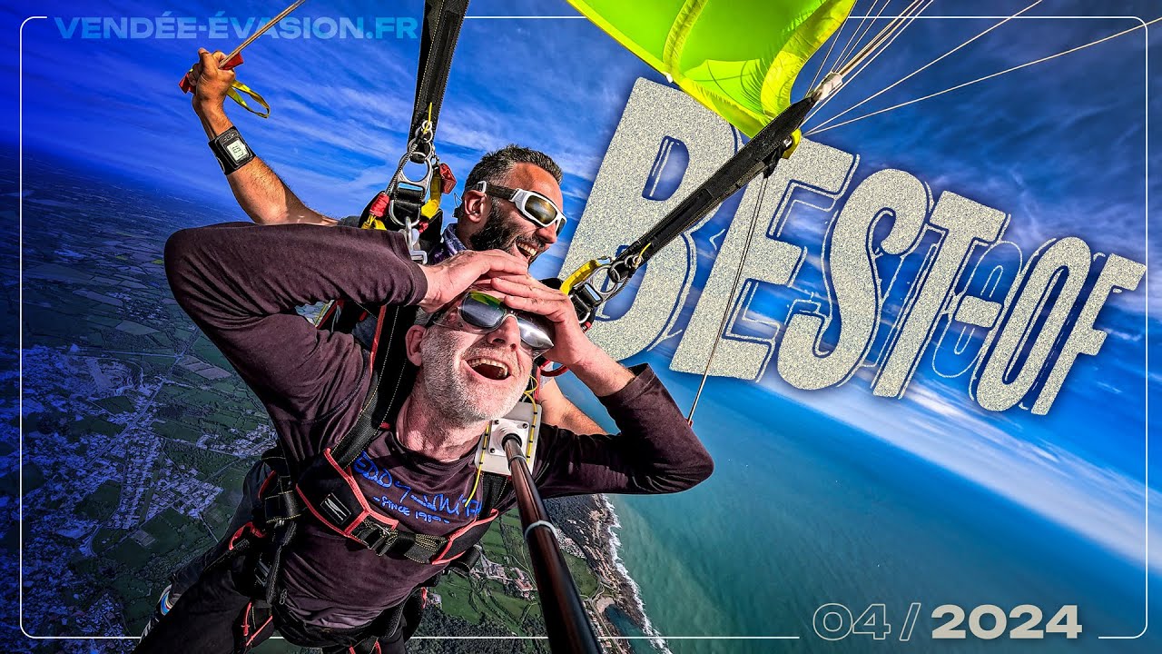 SAUT EN PARACHUTE | Best Of Avril 2024