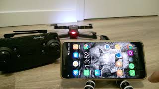 How to Record Videos with Eachine E58 Drone App Eachine FPV to a Cell Phone and Drone's SD Card.