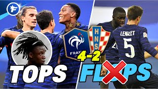 Griezmann et Martial donnent le ton, Camavinga éblouit | Les Tops et Flops de France-Croatie