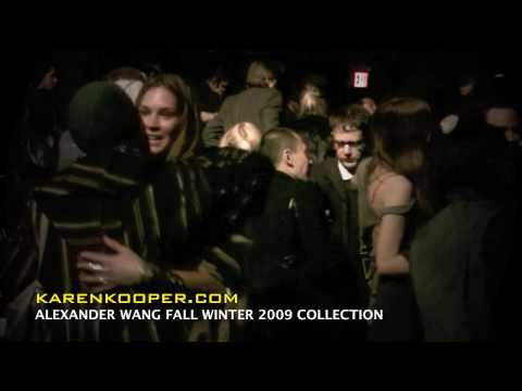 Alexander Wang Fall Winter 2009 Video Backstage by...
