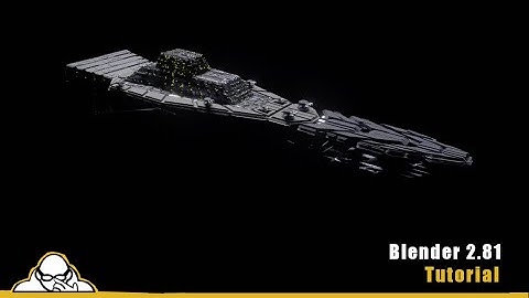 Blender 2.81Tutorial How To Make A Space Battleship