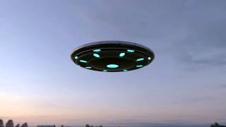 Blender Cycles Render UFO TEST Animasyon