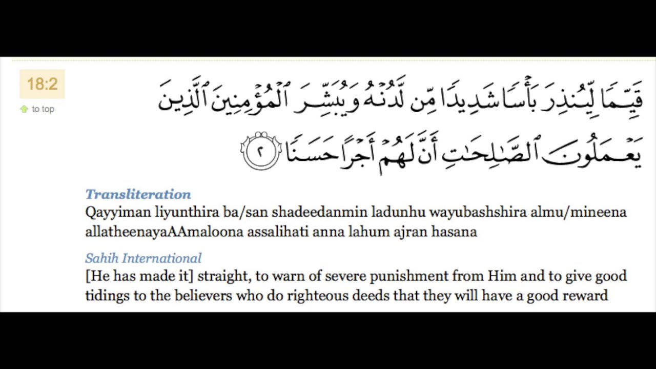 Qs 182 Surah 18 Ayat 2 Qs Al Kahfi Tafsir Alquran