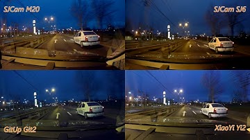 GitUp Git2 vs SJCam SJ6 Legend vs SJCam M20 vs XiaoYi Yi2