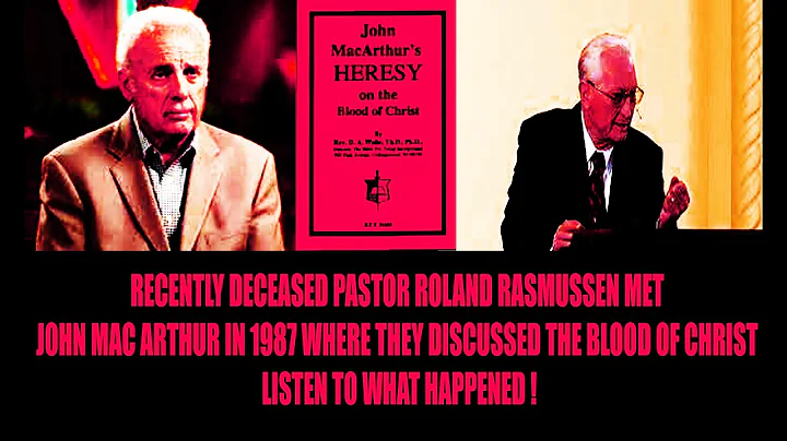 Recently deceased Pastor Roland Rasmussen discusse...