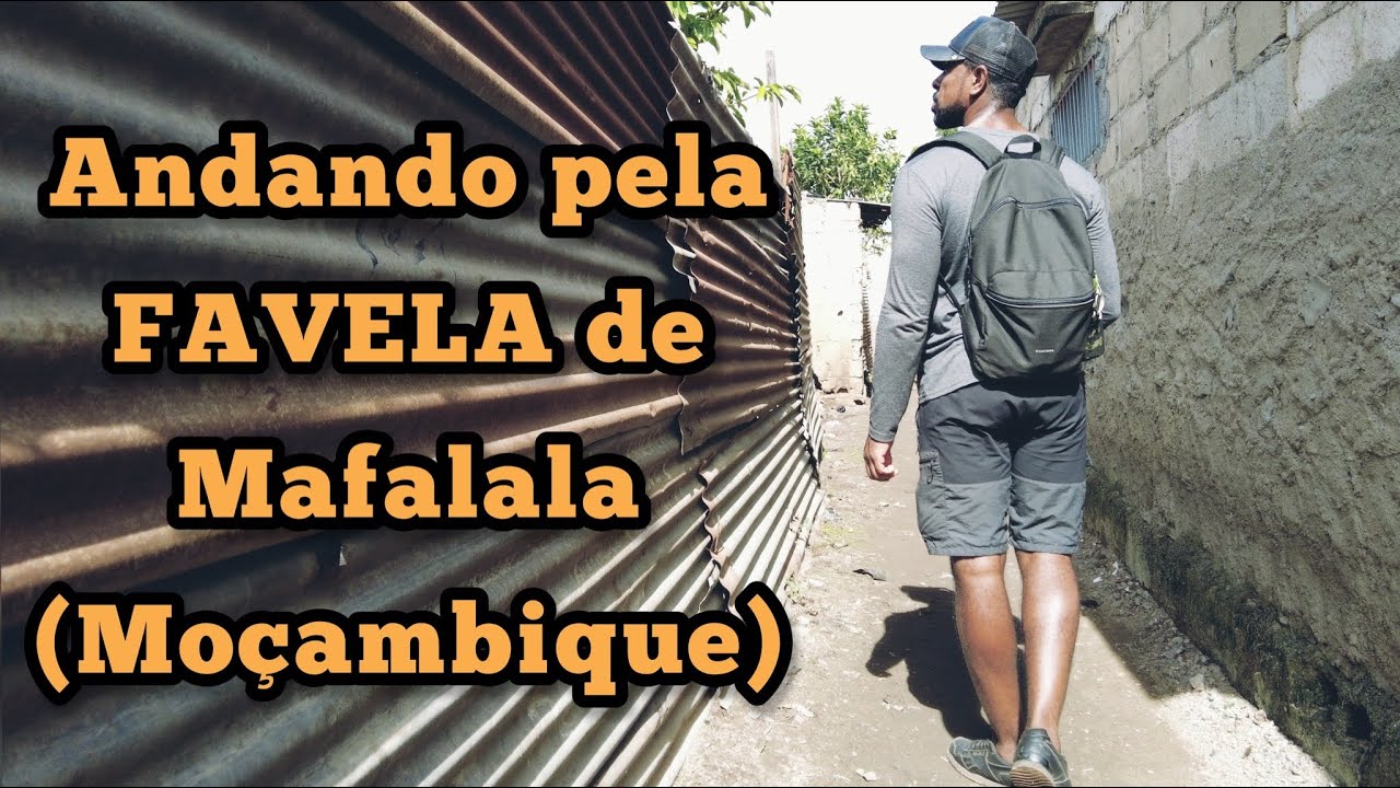 Andando pela favela de Mafalala (Moçambique). É perigoso?