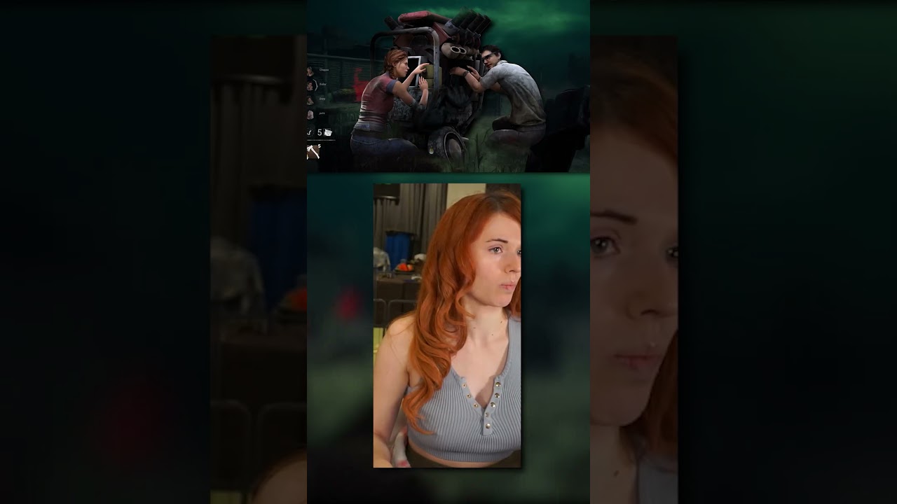 Amouranth's First Time On Dead By Daylight