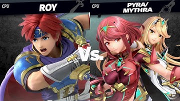 Super Smash Bros. Ultimate - Roy vs Pyra/Mythra