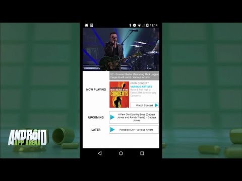 Android App Arena 83: Live Music