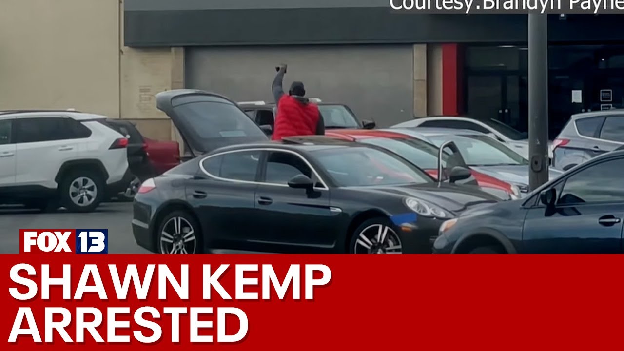 Ex-NBA Star Shawn Kemp Arrested Following A Drive-By Shooting