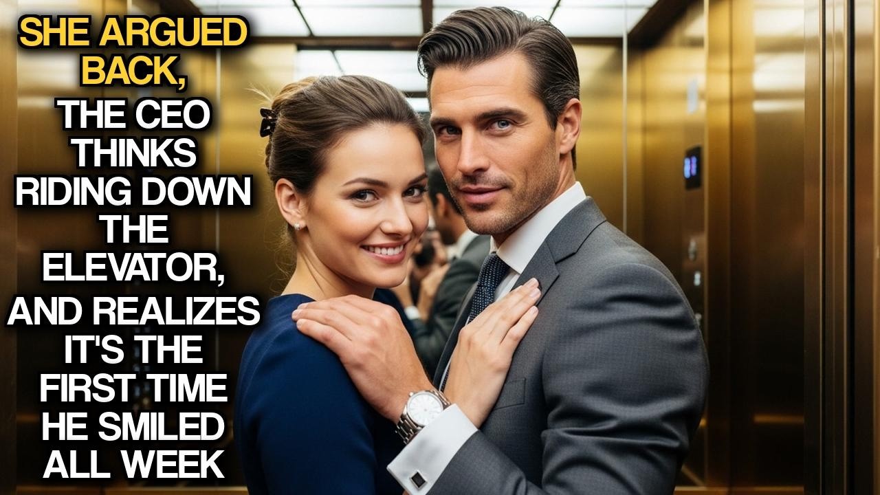 She Argued Back, CEO Thinks Riding Down Elevator, And Realizes It's First Time He Smiled All Week