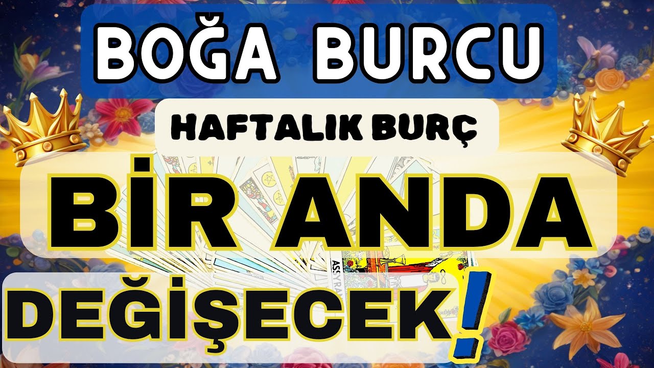 BOĞA BURCU 👑😱🤯 ACİL BİLMEN GEREKENLER 💫