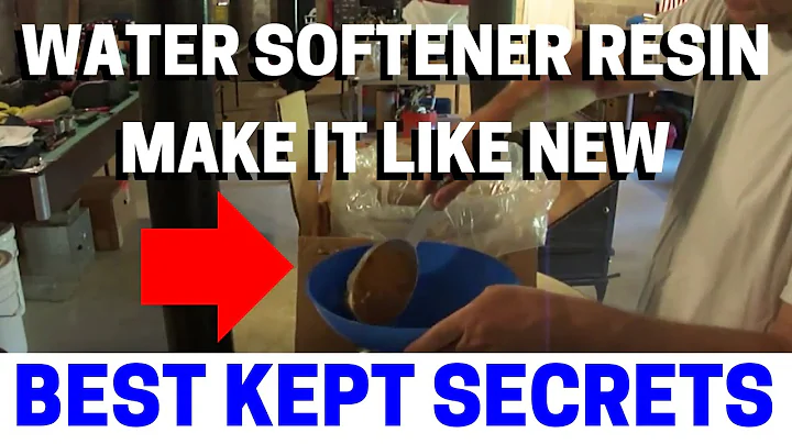 NEVER Replace Water Softener Resin Until Watching ...