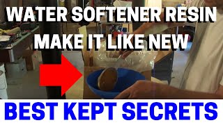 NEVER Replace Water Softener Resin Until Watching This!