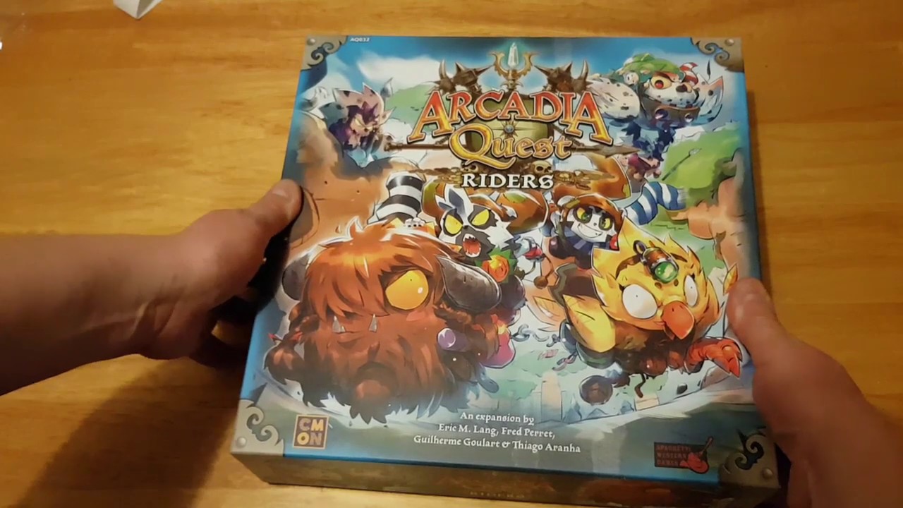 C&B Arcadia Quest Riders Unboxing YouTube
