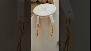 কম বাজেটের সোনার অসাধারণ কানের দুলের ডিজাইন gold earring gold necklace goldcollection 