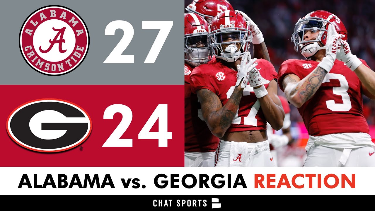 Alabama Football INSTANT Reaction To 2724 WIN vs. In The 2023