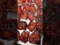 Juicy Street Food BBQ Pork Skewers #shorts #bbq #streetfood #foodshorts #porkskewers #grilledmeat