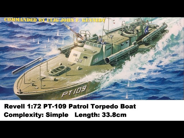 Revell 1:72 PT-109 Boat Kit Review - YouTube