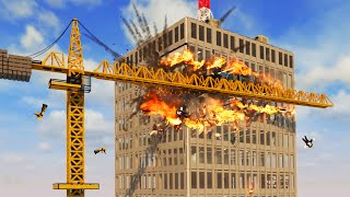 Realistic CRANE Destruction 😱 Teardown screenshot 4