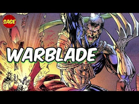 Who is Image / DC Comics Warblade? Bio-Metallic Shape-Shifting Warrior.