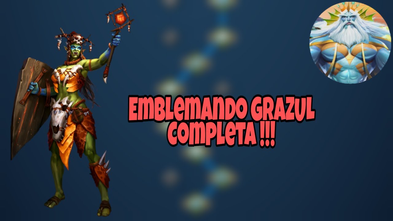 Empires & Puzzles Emblemando GRAZUL completa Convocação CT 20 !!!! YouTube