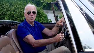 Joe Biden reversing Corvette into garage where classified documents were found