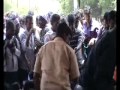 Indefinite fast by osmania university students on 11072011