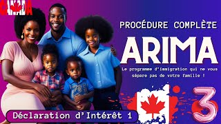 Immigrer au Canada - ARIMA : Comment faire une déclaration d'intérêt [Partie 1]?   [Vid 3]