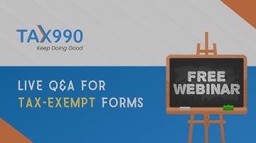 How To e-File Tax Exempt Forms and Maintain Compliance (Full Webinar)