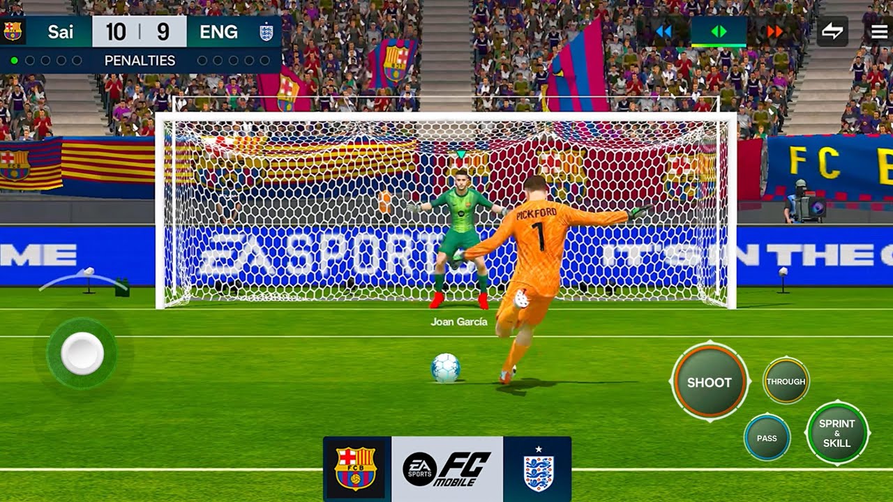 Fc Mobile Penalty Shootout #50 FC Barcelona Vs England 