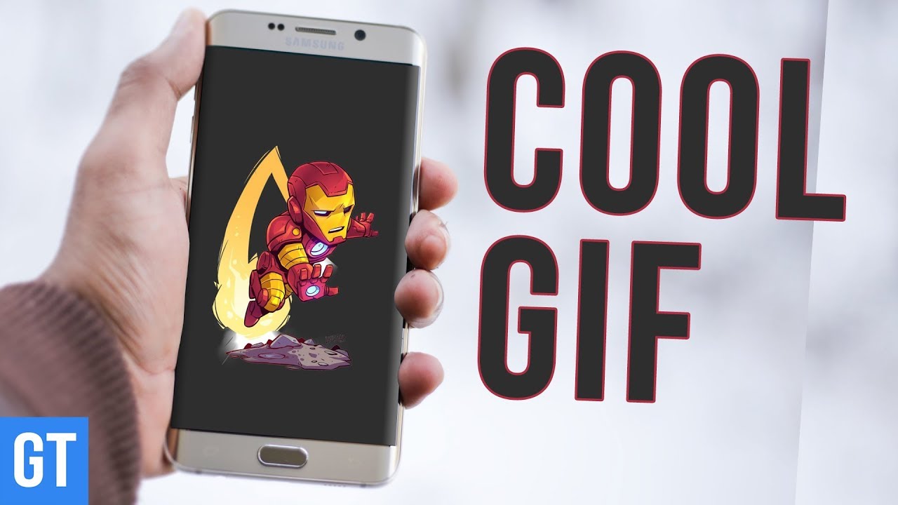 How To Set Cool GIF As Animated Lock Screen On Android Guiding