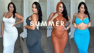 HUGE @FashionNova  try on haul| hottest summer outfits| summer dresses